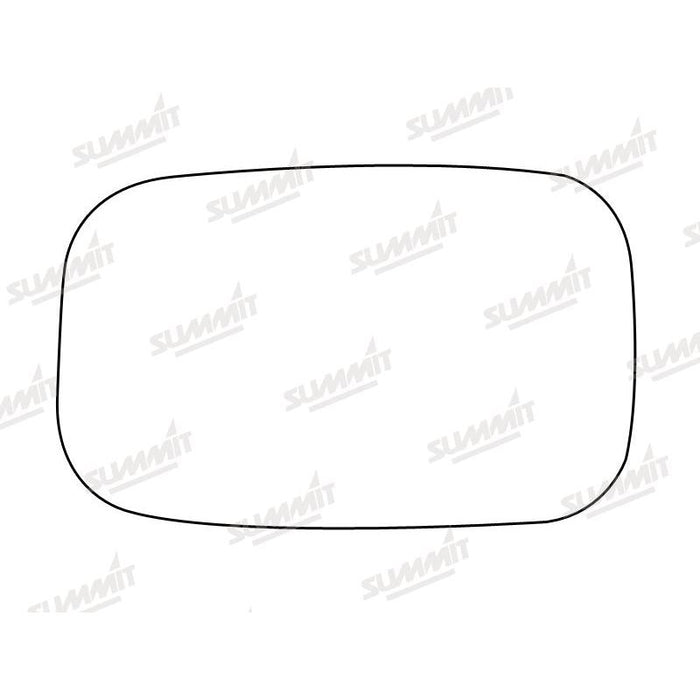 Summit Stick-On Anti Dazzle Mirror Glass fits Rover Metro 90 on LHS & RHS - Summit Shop