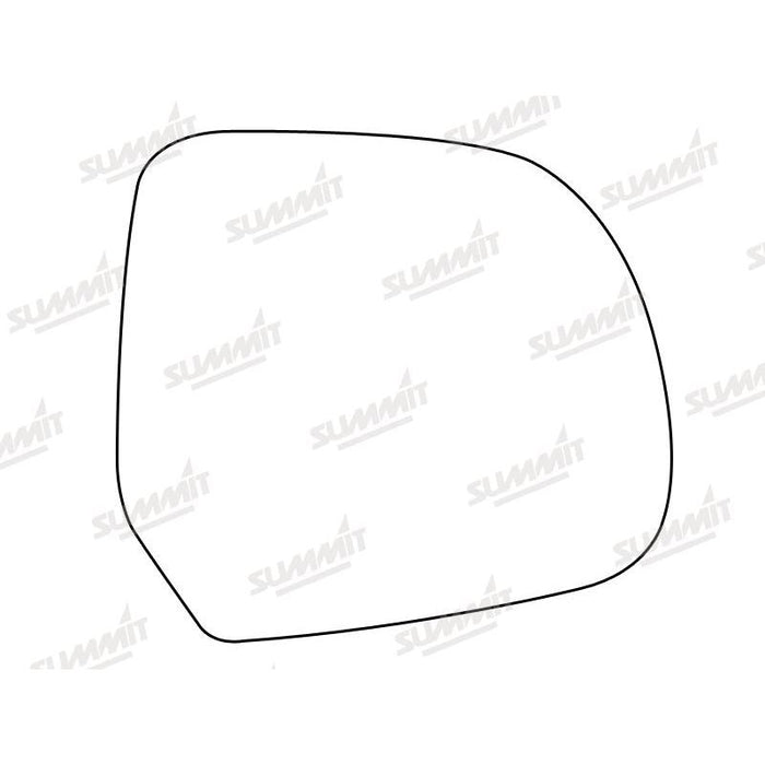 Summit Heated Base Plate With Standard Mirror Glass fits Nissan Micra 12 on RHS - Summit Shop