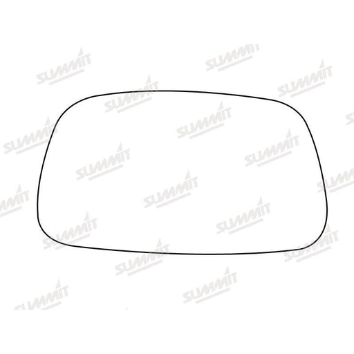 Summit Stick-On Standard Mirror Glass fits Volvo 440, 460 480 91 on LHS - Summit Shop
