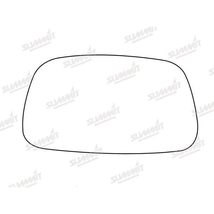 Summit Stick-On Standard Mirror Glass fits Volvo 440, 460 480 91 on LHS - Summit Shop