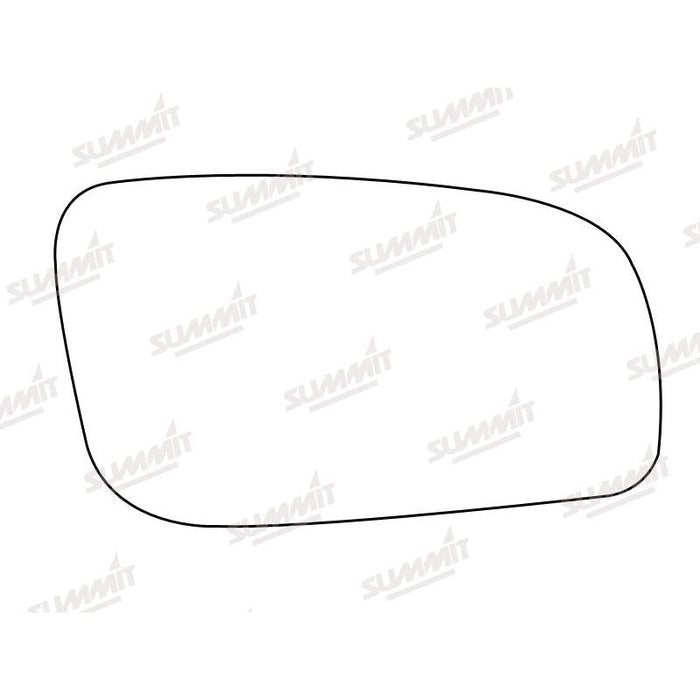 Summit Stick-On Aspheric Mirror Glass fits VW Golf 98 on RHS - Summit Shop