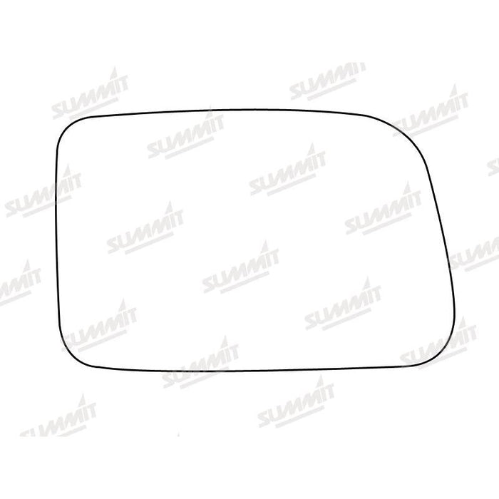Summit Stick-On Standard Mirror Glass fits Renault 5 RHS - Summit Shop