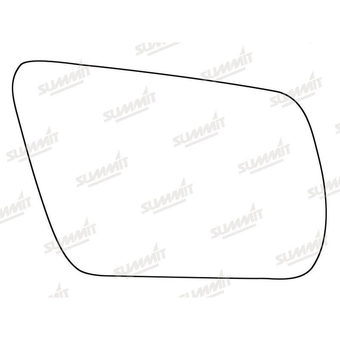 Summit Stick-On Standard Mirror Glass fits Audi A6 Allroad RHS - Summit Shop