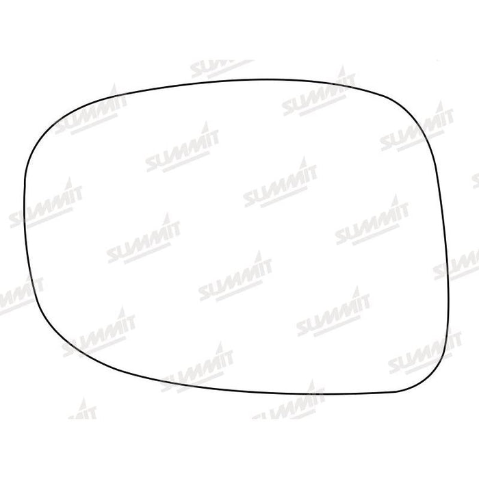 Summit Stick-On Aspheric Mirror Glass fits Lexus IS 220 05 on LHS - Summit Shop