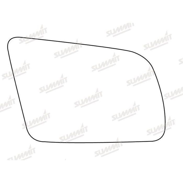 Summit Stick-On Standard Mirror Glass fits Vauxhall Cavalier RHS - Summit Shop