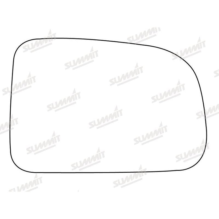 Summit Heated Backing Plate with Standard Glass fits Honda HRV 99 On RHS - Summit Shop