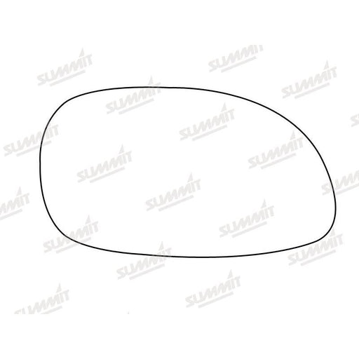 Summit Stick-On Standard Mirror Glass fits Honda Civic RHS - Summit Shop