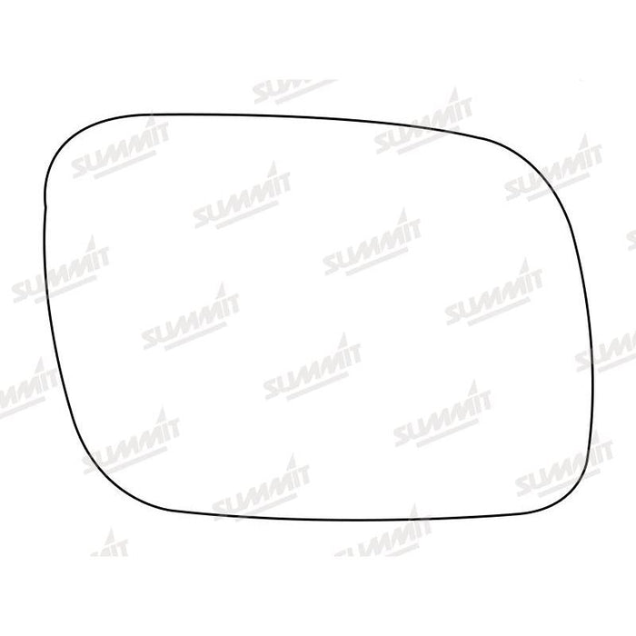Summit Stick-On Standard Mirror Glass fits VW Touareg 02 to 06 RHS - Summit Shop