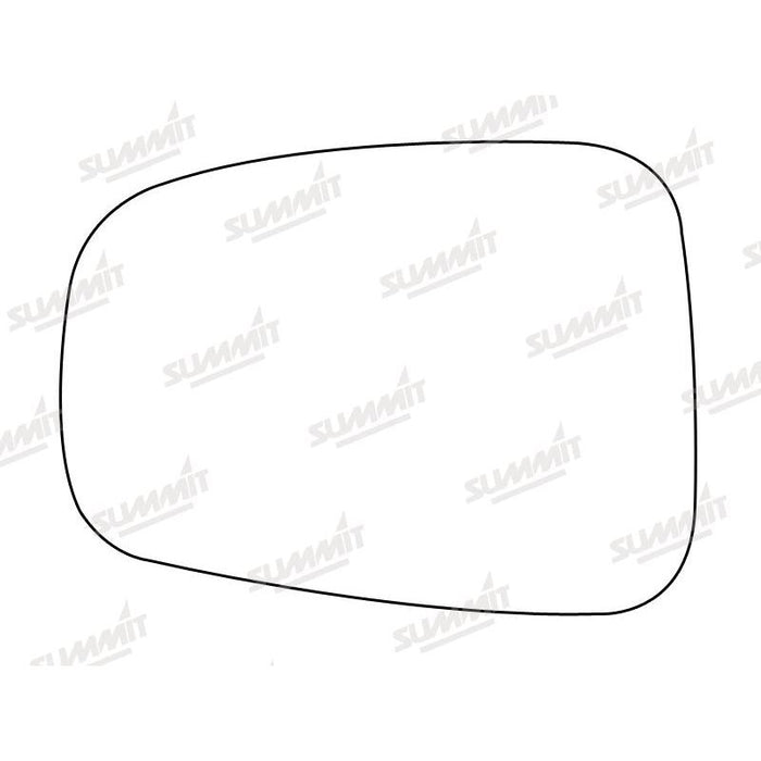 Summit Stick-On Standard Mirror Glass fits Citroen C8, Fiat Ulysee, Lancia Phedra Peugeot 807 LHS - Summit Shop
