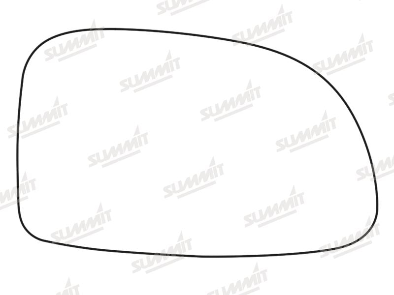 Summit Stick-On Standard Mirror Glass fits Daewoo Tacuma RHS - Summit Shop