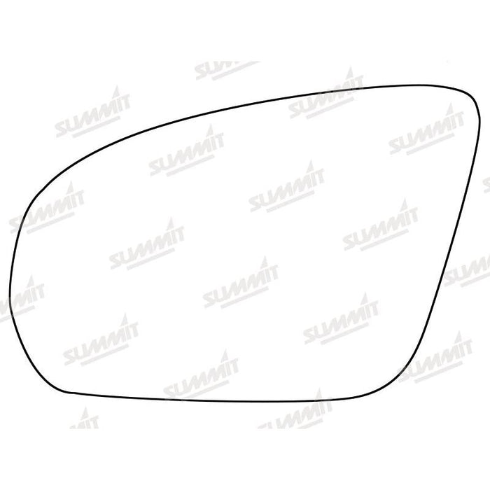Summit Stick-On Aspheric Mirror Glass fits Mercedes C Class 13 on LHS - Summit Shop