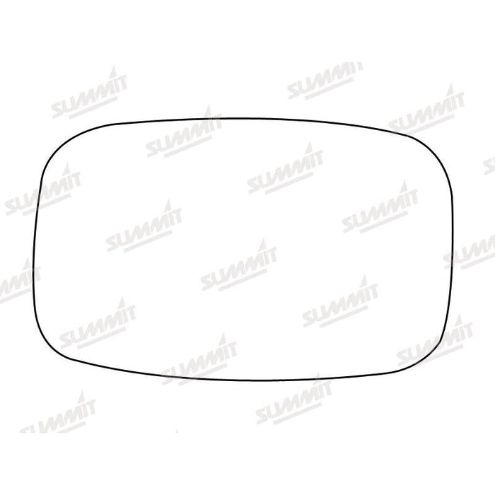 Summit Stick-On Standard Mirror Glass fits Rover 800 LHS - Summit Shop