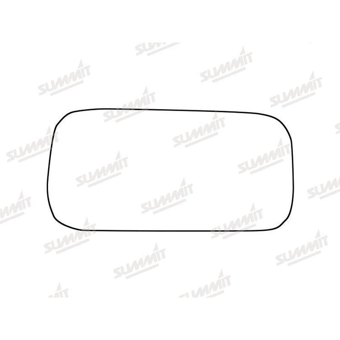Summit Heated Base Plate With Commercial Lower Blind-Spot Mirror Glass fits Merc. Sprinter 18 on LHS - Summit Shop