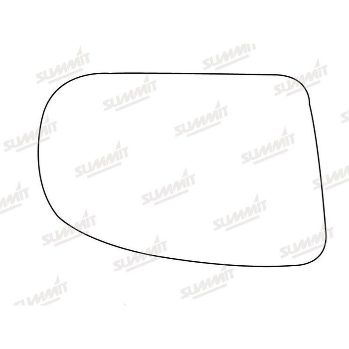 Summit Stick-On Aspheric Mirror Glass fits Vauxhall Vectra 02 on RHS - Summit Shop