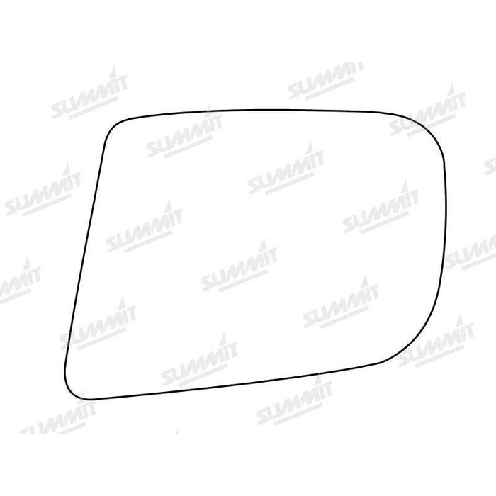 Summit Stick-On Standard Mirror Glass fits Vauxhall Carlton LHS - Summit Shop
