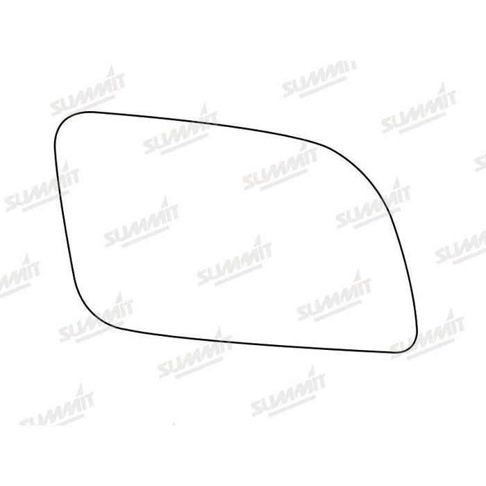 Summit Heated Base Plate With Standard Mirror Glass fits VW Polo 02 to 05 RHS - Summit Shop