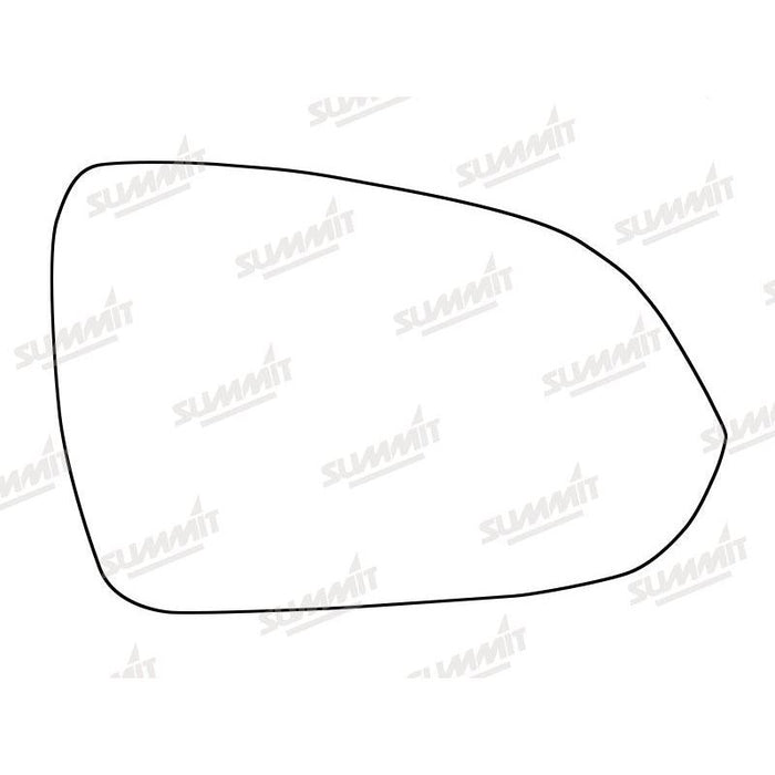 Summit Heated Base Plate With Standard Mirror Glass fits Kia Rio 17 on RHS - Summit Shop