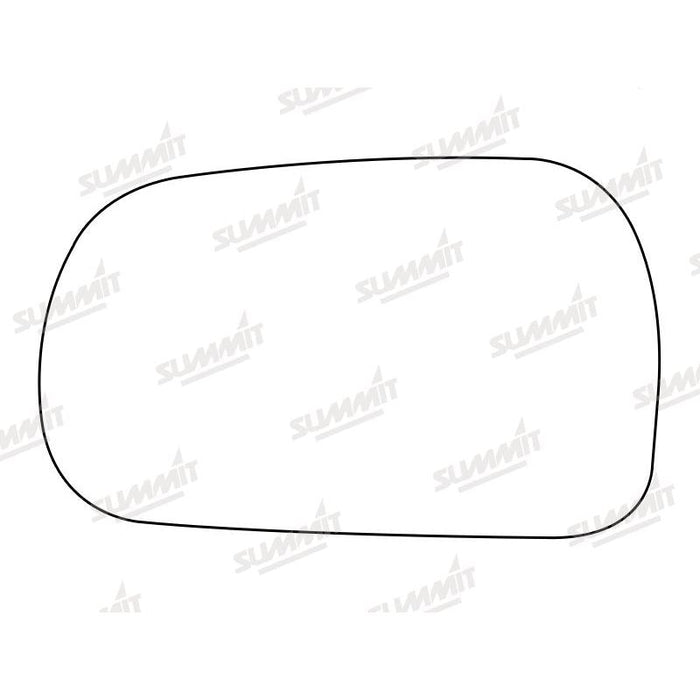 Summit Stick-On Standard Mirror Glass fits Daihatsu Applause LHS - Summit Shop