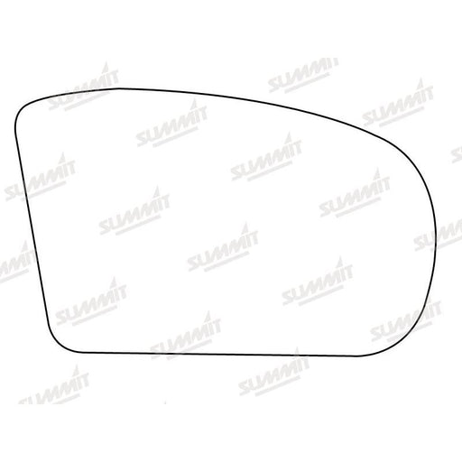 Summit Heated Base Plate With Blind Spot Mirror Glass fits Merc C Class / E Class RHS - Summit Shop