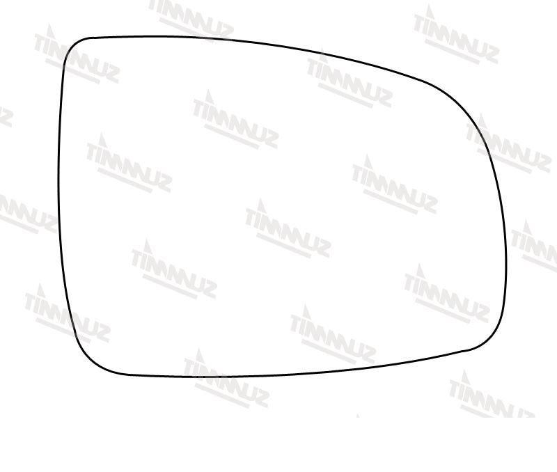 Summit Heated Backing Plate with Standard Glass fits Nissan Note 05-13 RHS - Summit Shop