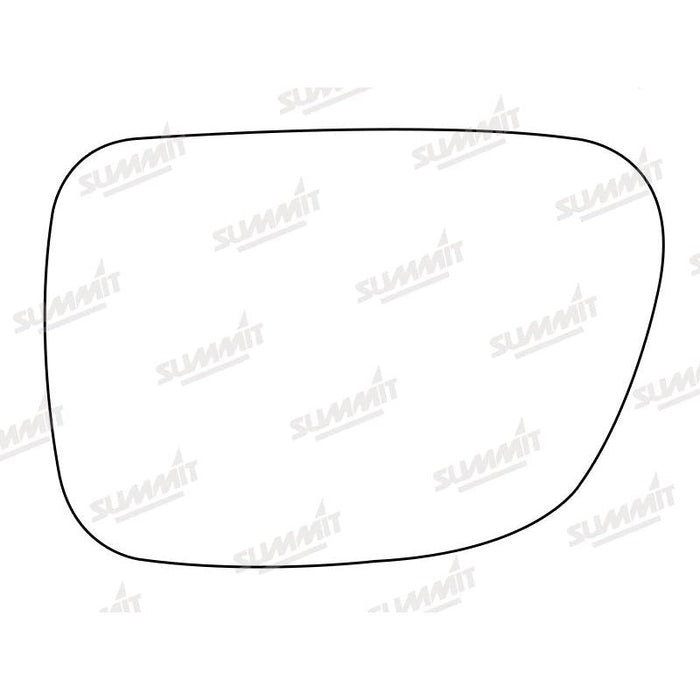 Summit Stick-On Standard Mirror Glass fits Daihatsu Sportrak LHS - Summit Shop