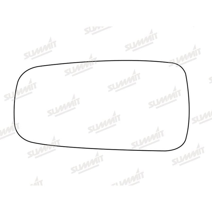 Summit Stick-On Standard Mirror Glass fits Vauxhall Astra, Nova Cavalier LHS - Summit Shop