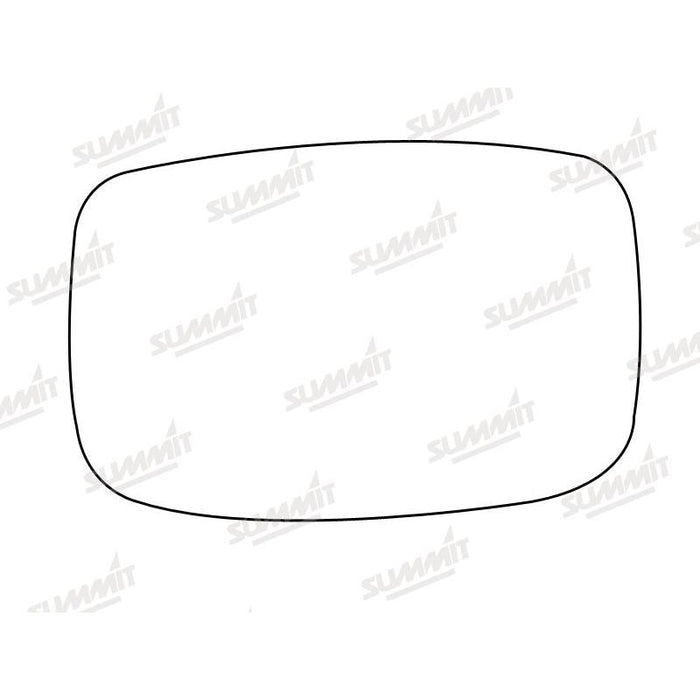 Summit Stick-On Standard Mirror Glass fits Ford Escort RHS - Summit Shop