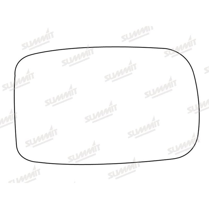 Summit Stick-On Standard Mirror Glass fits Skoda Felicia LHS - Summit Shop