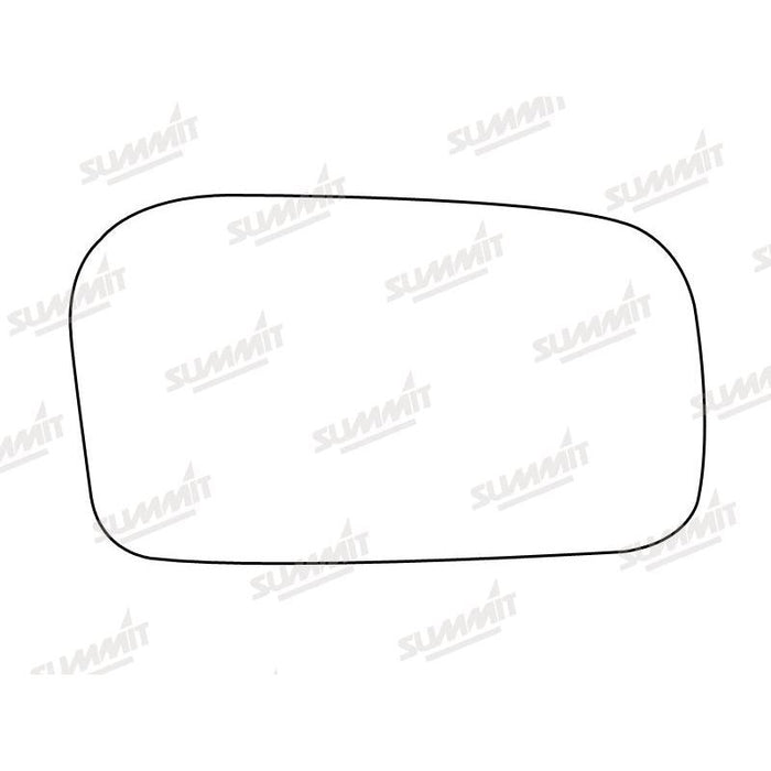 Summit Stick-On Standard Mirror Glass fits Nissan Sunny RHS - Summit Shop