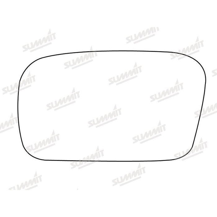 Summit Stick-On Standard Mirror Glass fits Daihatsu Move LHS - Summit Shop