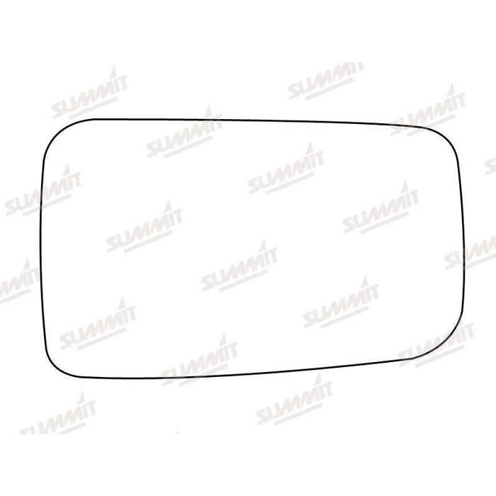 Summit Stick-On Standard Mirror Glass fits Fiat Tipo Tempra LHS RHS - Summit Shop