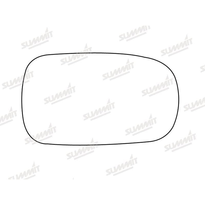 Summit Stick-On Standard Mirror Glass fits Nissan Primera LHS RHS - Summit Shop