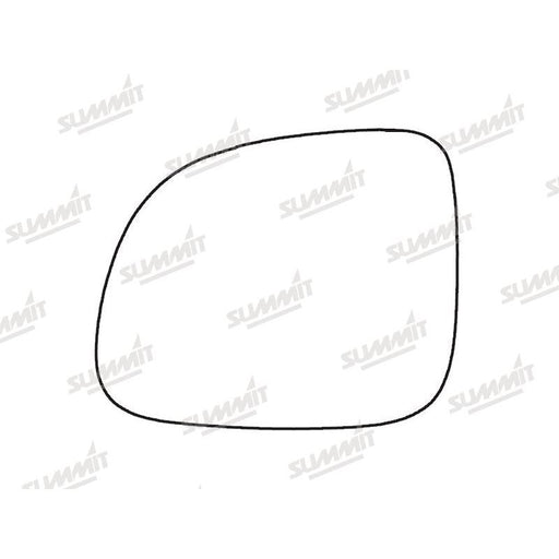 Summit Stick-On Standard Mirror Glass fits Chevrolet Captiva 10 to 16 LHS - Summit Shop