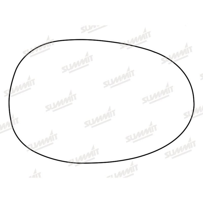 Summit Stick-On Standard Mirror Glass fits Mazda MX-5 05 to 09 RHS - Summit Shop