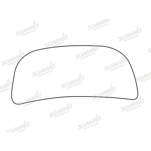 Summit Stick-On Commercial Lower Blind-Spot Mirror Glass fits Renault Traffic, Nissan Primastar, Vauxhall Vivaro LHS - Summit Shop