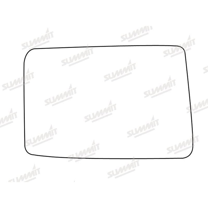 Summit Stick-On Standard Mirror Glass fits Vauxhall Carlton 92 on RHS - Summit Shop