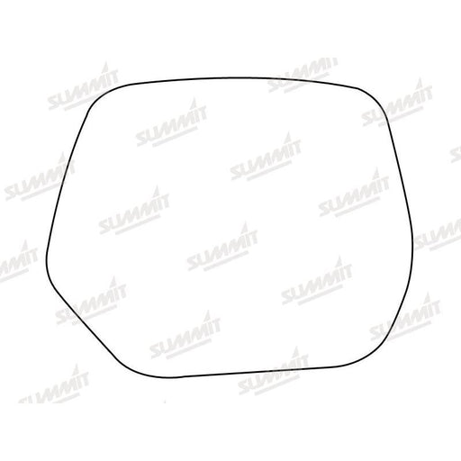 Summit Stick-On Standard Mirror Glass fits Honda CRV 06 on RHS - Summit Shop