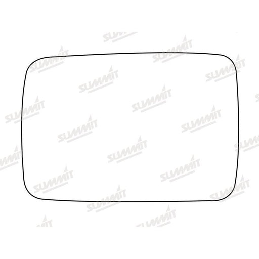 Summit Stick-On Standard Mirror Glass fits Ford Cortina Taunus LHS - Summit Shop