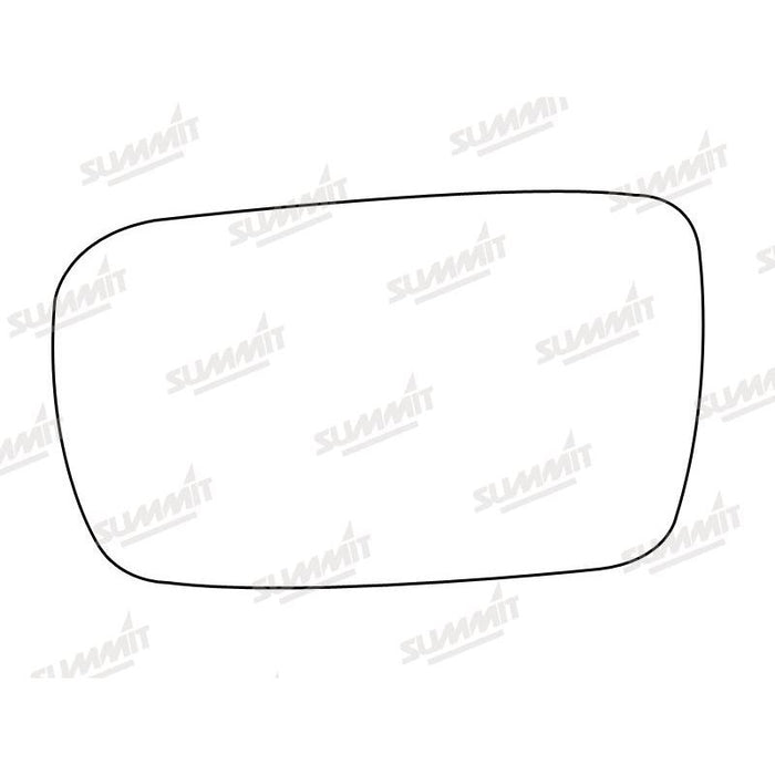 Summit Heated Base Plate With Standard Mirror Glass fits Toyota Yaris 99 to 03 RHS - Summit Shop