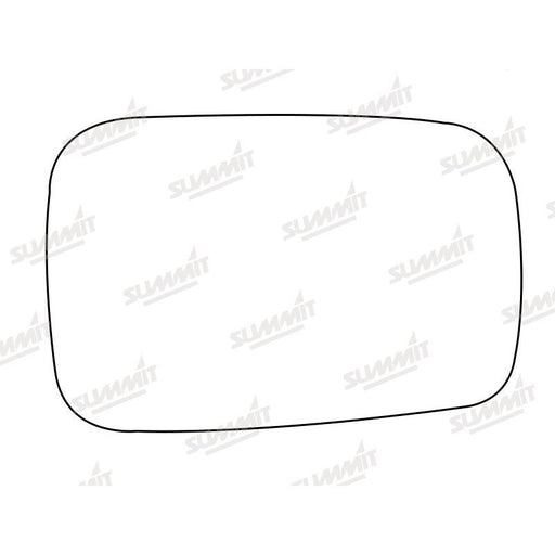 Summit Stick-On Standard Mirror Glass fits Hyundai Pony LHS - Summit Shop