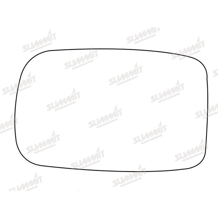 Summit Stick-On Standard Mirror Glass fits Skoda Felicia RHS - Summit Shop