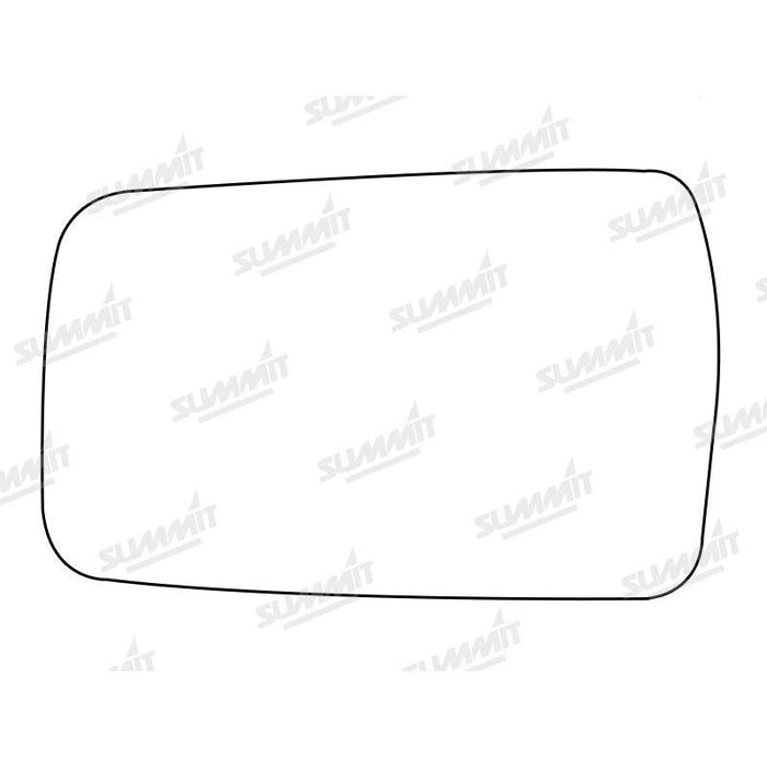Summit Stick-On Anti Dazzle Mirror Glass fits Ford Escort, Orion LHS - Summit Shop