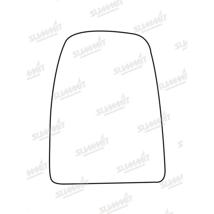 Summit Heated Base Plate With Commercial Mirror Glass fits Iveco Daily 14 on RHS - Summit Shop