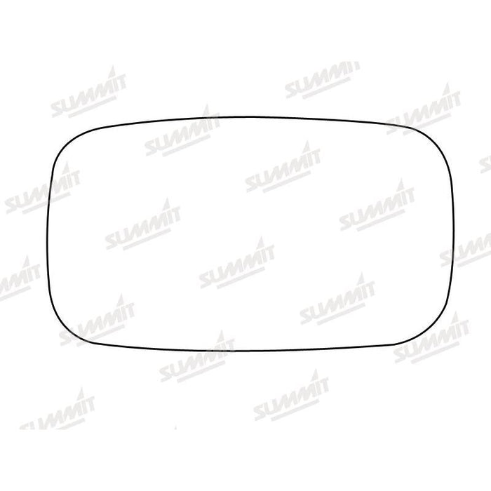 Summit Stick-On Standard Mirror Glass fits Fiat Punto LHS RHS - Summit Shop
