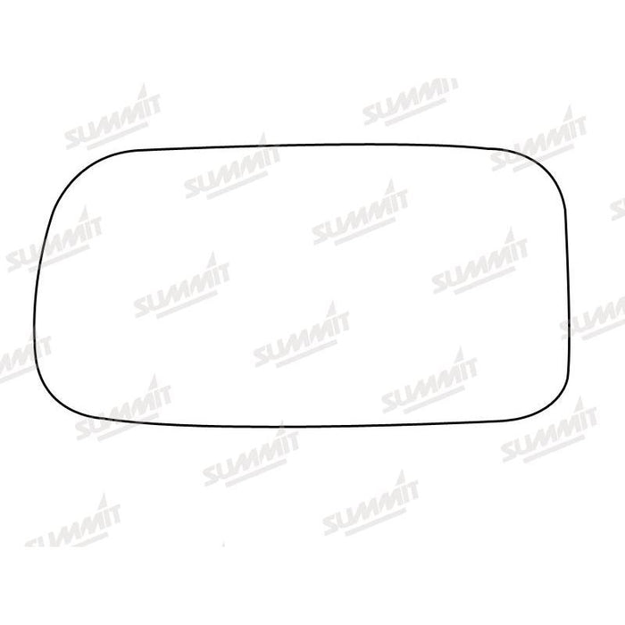 Summit Stick-On Standard Mirror Glass fits Nissan Primera LHS - Summit Shop