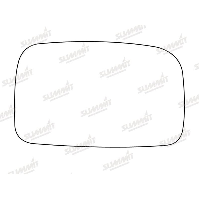 Summit Stick-On Standard Mirror Glass fits VW Polo 96 on RHS - Summit Shop
