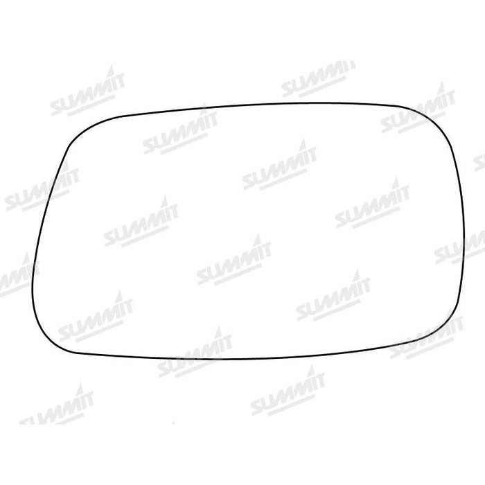 Summit Stick-On Aspheric Mirror Glass fits Toyota Avensis RHS - Summit Shop