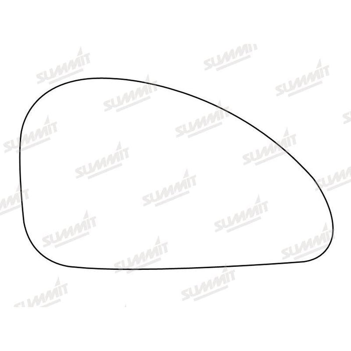 Summit Stick-On Standard Mirror Glass fits Ford Cougar RHS - Summit Shop