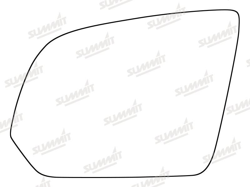 Summit Heated Base Plate With Standard Mirror Glass fits Mercedes V Class 14 on LHS - Summit Shop