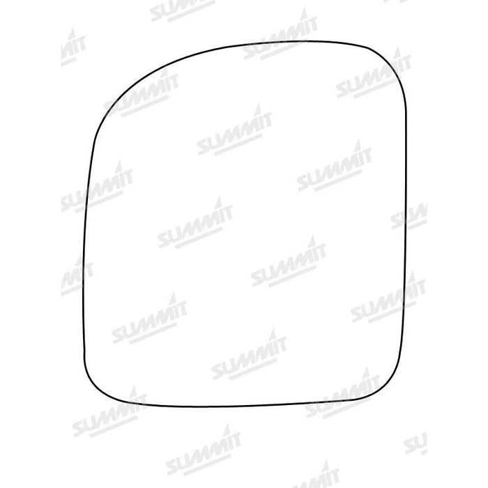 Summit Stick-On Standard Mirror Glass fits Renault Kangoo 98 on RHS - Summit Shop